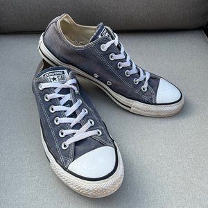 Converse Chuck Taylor All Star Low Top Sneaker, Denim Blue, W Sz 10 M Sz 8